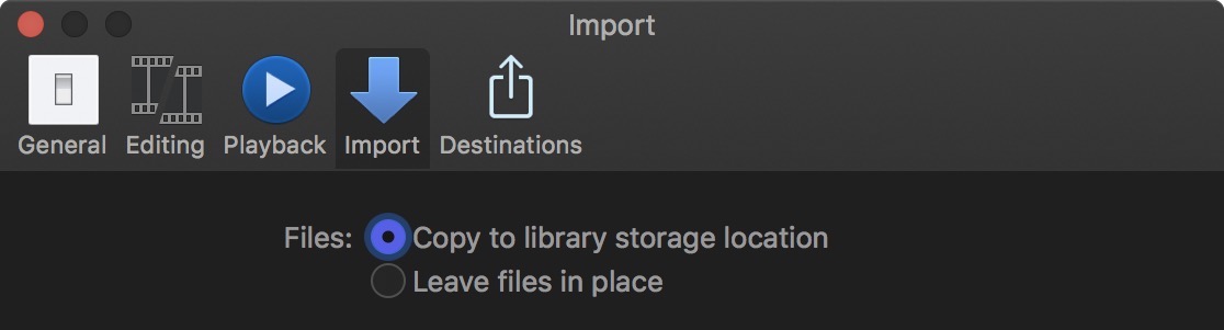 how to free up storage on final cut pro