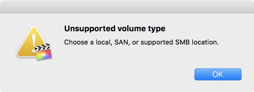 final-cut-pro-x-unsupported-volume-type