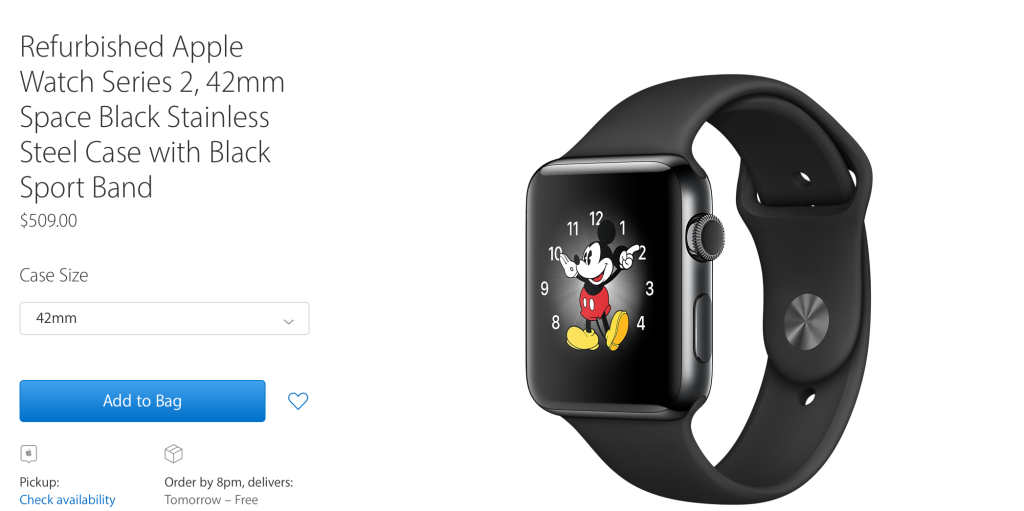 Apple now offering Apple Watch refurbs but you can get a new one