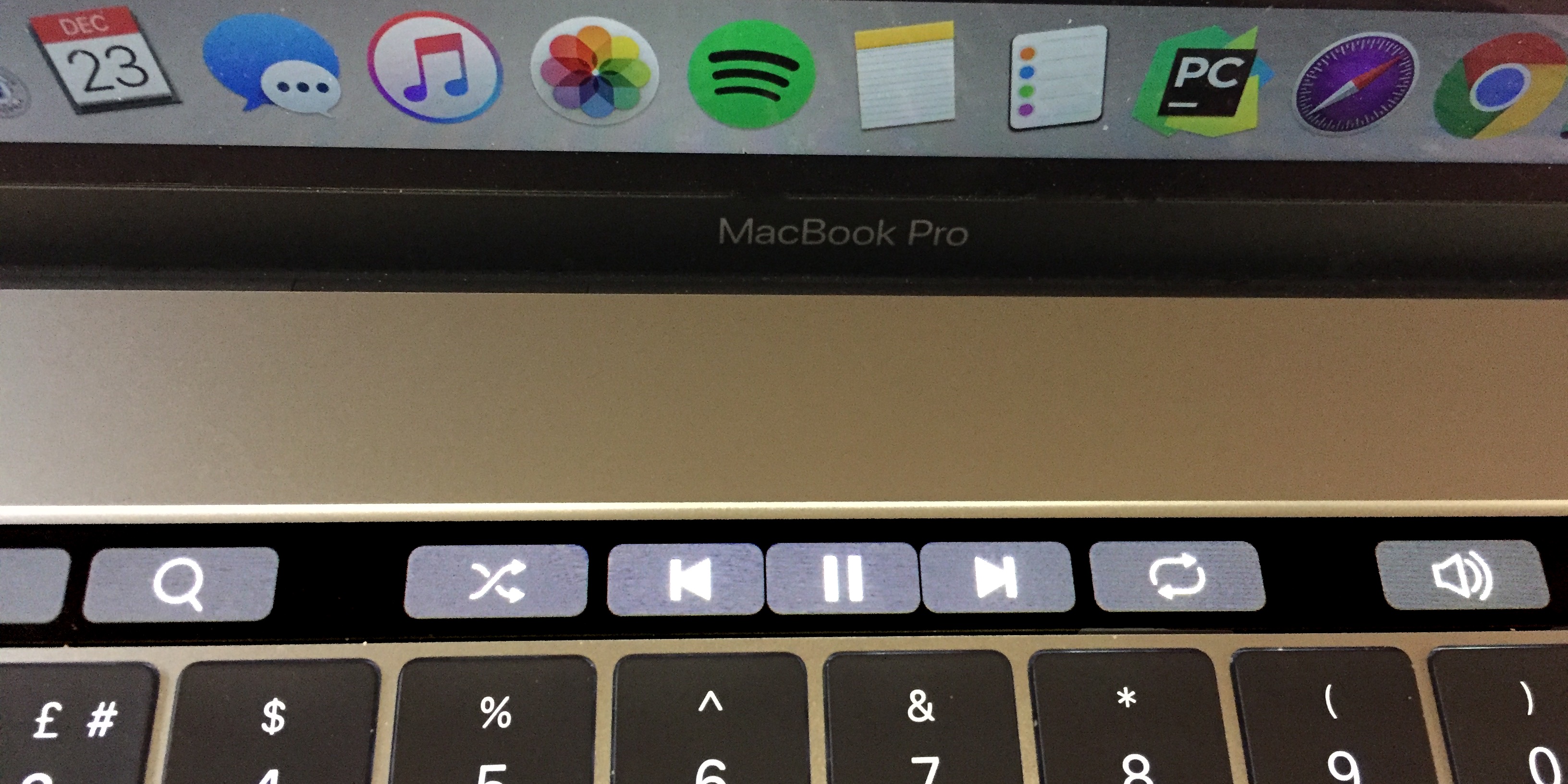 spotify for mac function buttons