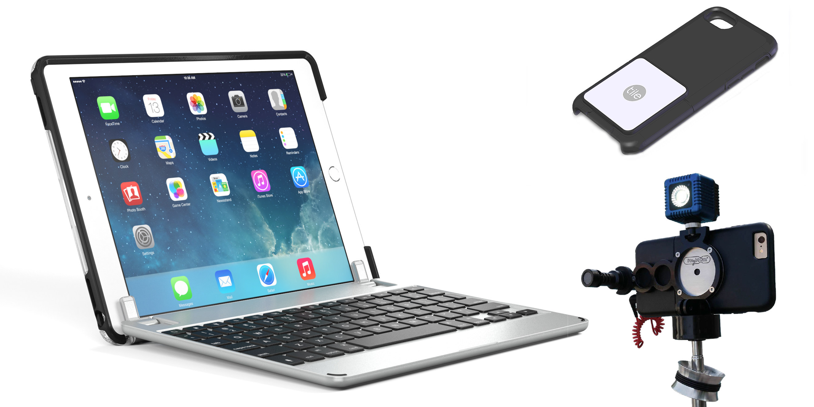 iPad Air 2/ iPad Air Blue iPad Keyboard Case for iPad 6th Gen 2018 /iPad 5th Gen 2017/ iPad Pro 9.7 2016 360 Degree Rotating Bluetooth Keyboard Cover 