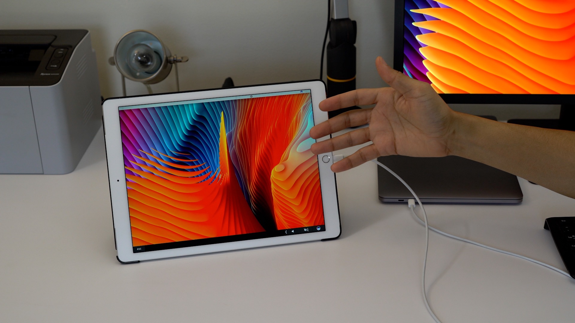 how to make mac touch screen