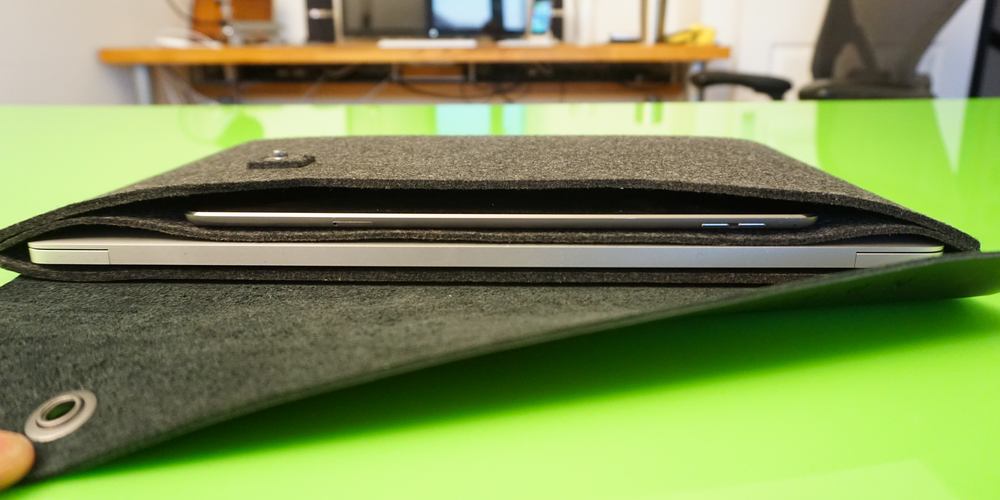 Review Mujjo the felt and leather sleeve for the new MacBook Pro plus iPad 9to5Mac