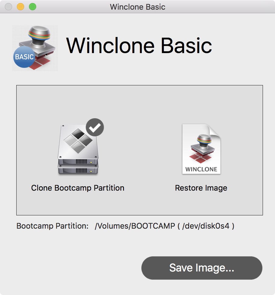 Winclone 6 2 – Clone Your Boot Camp Partition Boot