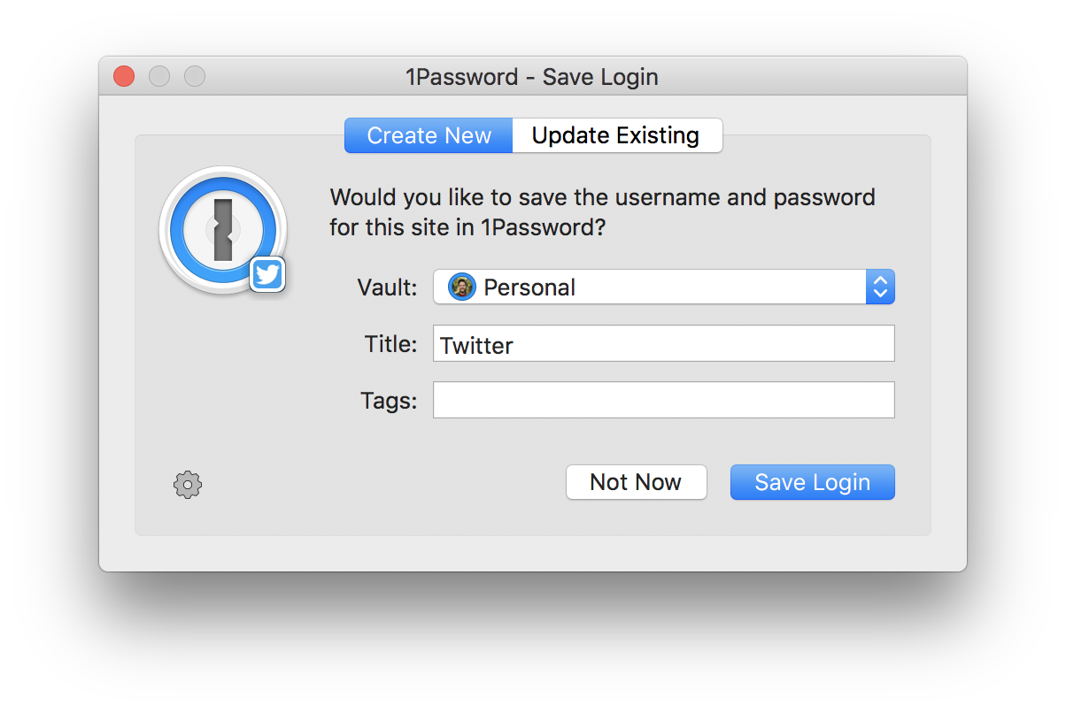 While 1Password is open, head over to its preferences (1Password → Preferen...