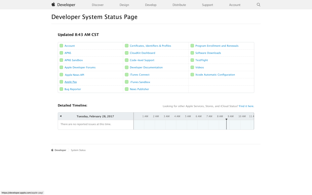 developer-system-status-page