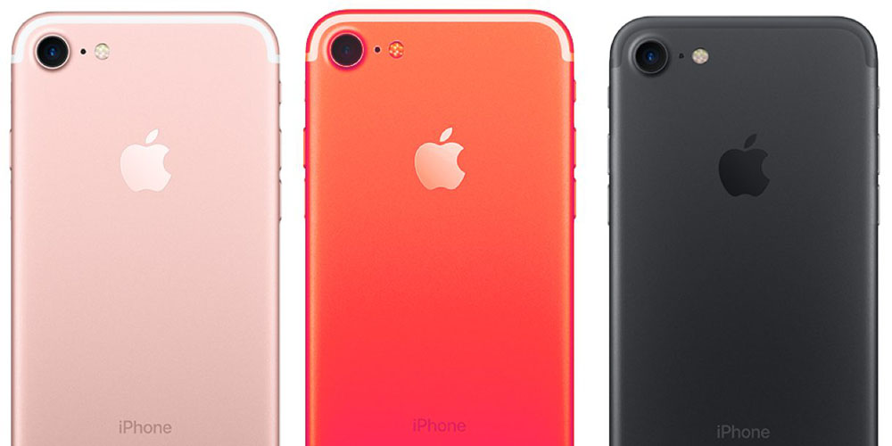 Second report of red iPhone 7, along with 128GB iPhone SE, at