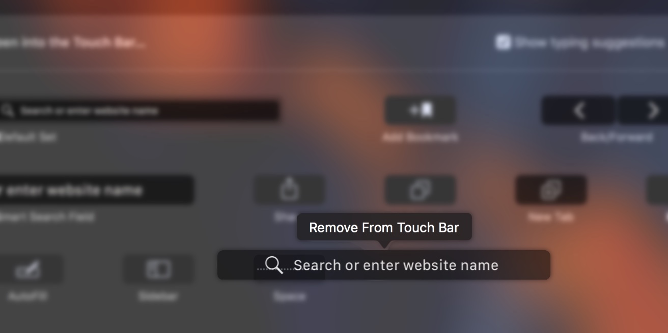 How to customize the MacBook Pro Touch Bar, add shortcuts, hide Control