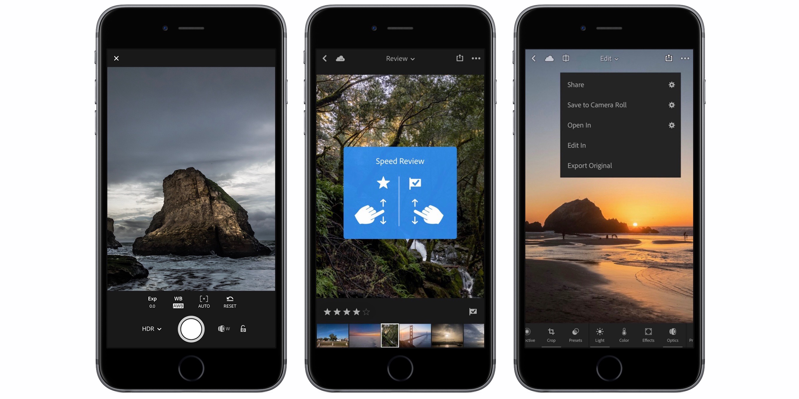Adobe Lightroom for iOS updated with authentic HDR capture, raw