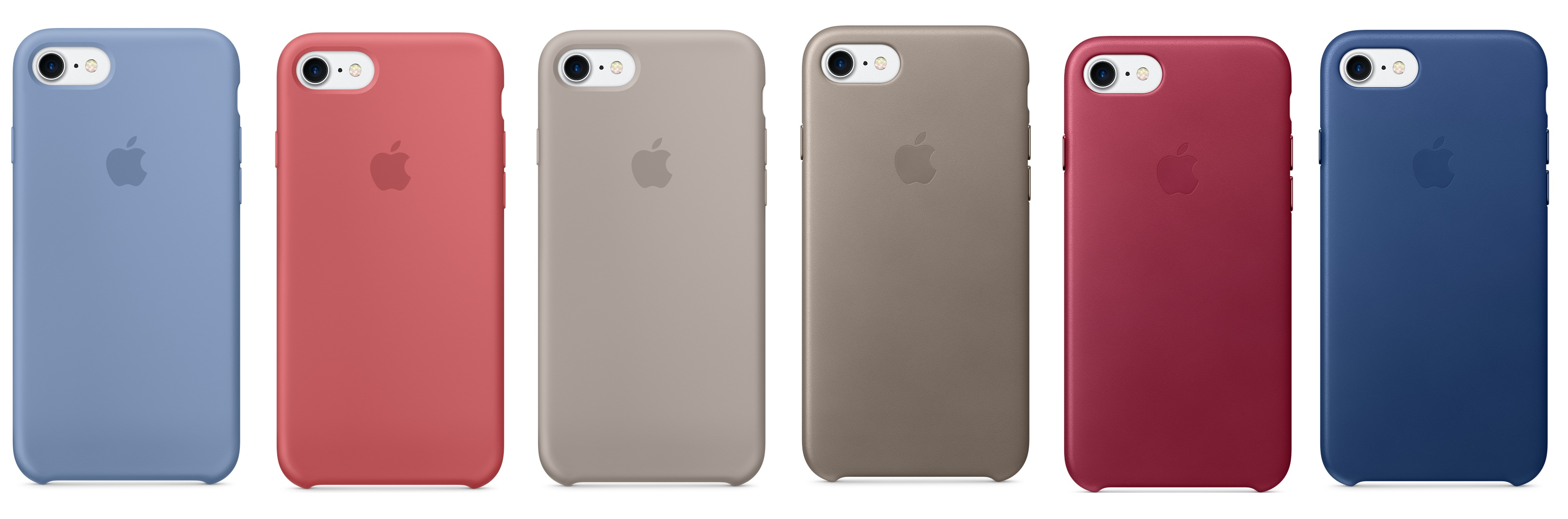 Apple launches six new iPhone 7/Plus case colors, matching new silicone ...