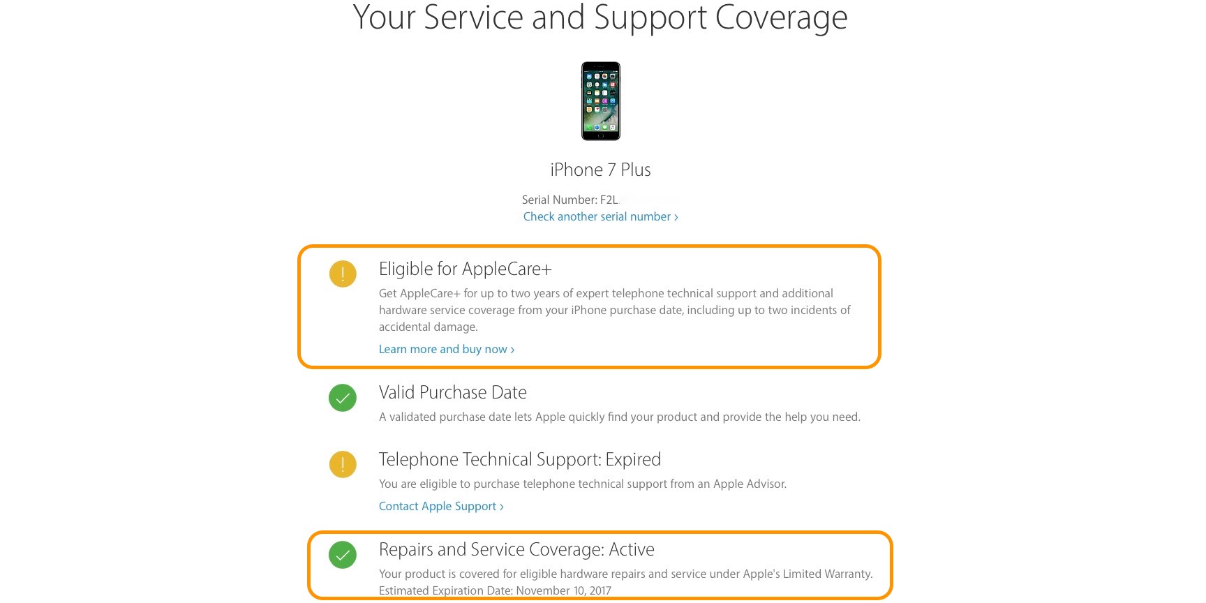 How to Check if Your iPhone is Eligible for AppleCare 1