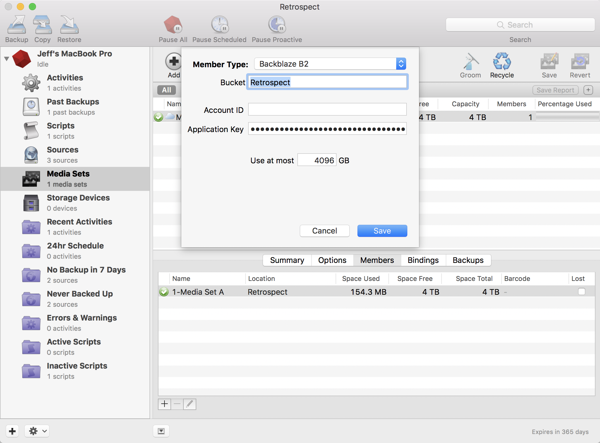 backblaze install mac