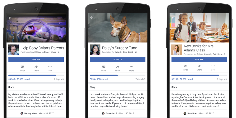 Facebook S Copycat Spree Continues With Gofundme Style Personal Fundraising Feature 9to5mac