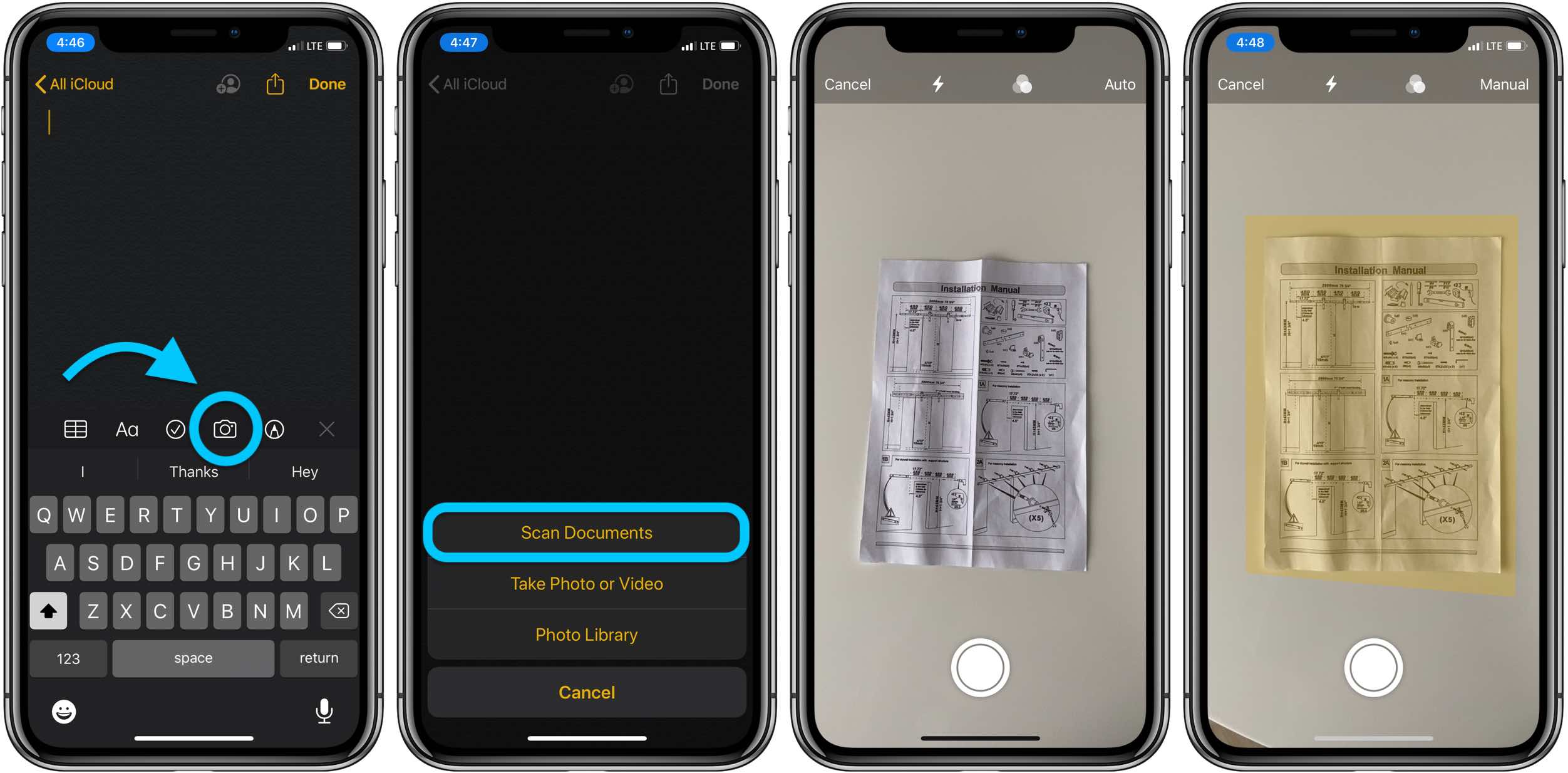 5 tips to show how Apple Notes can organize, scan a document and