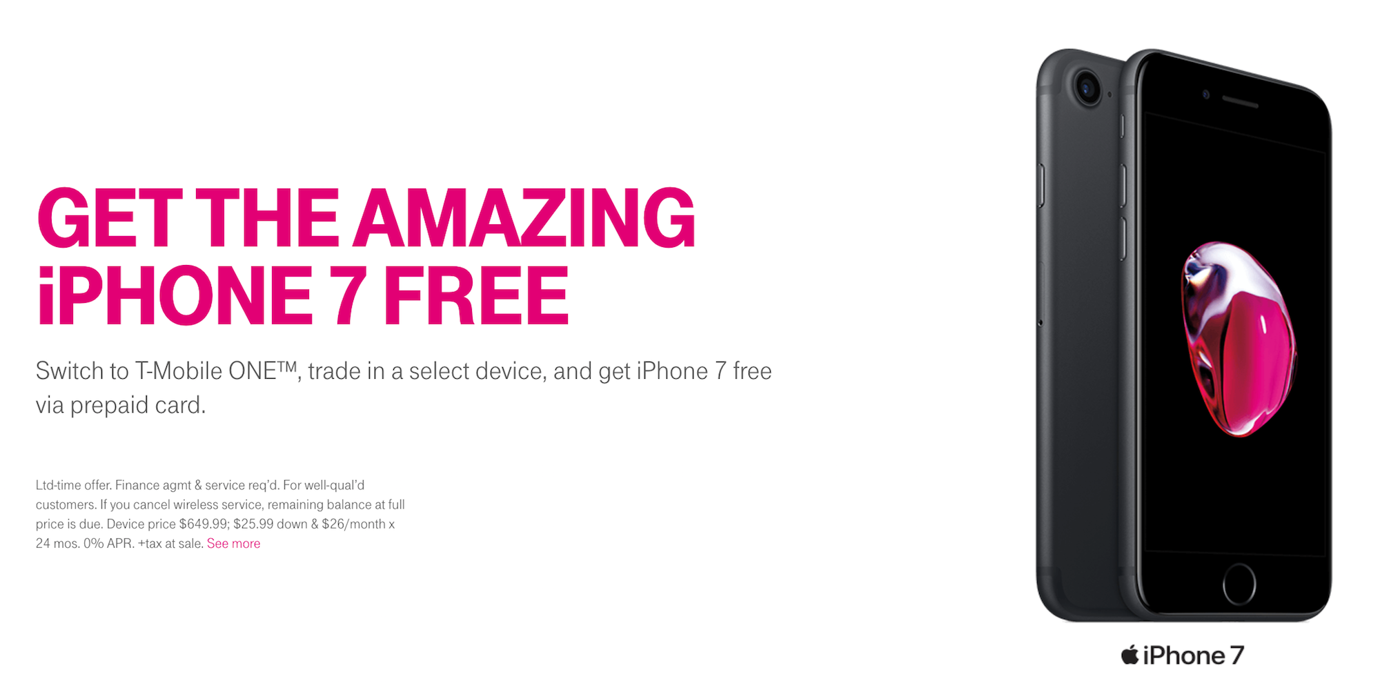 T-Mobile announces free iPhone 7 promo for switchers ...