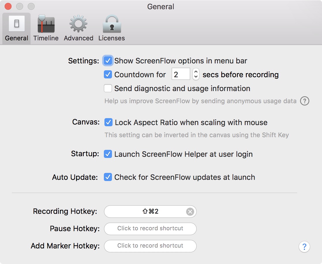 configure screenflow for mac to record zoom audio