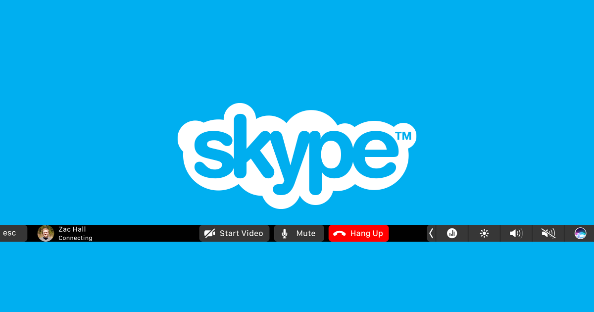 skype mute button for mac