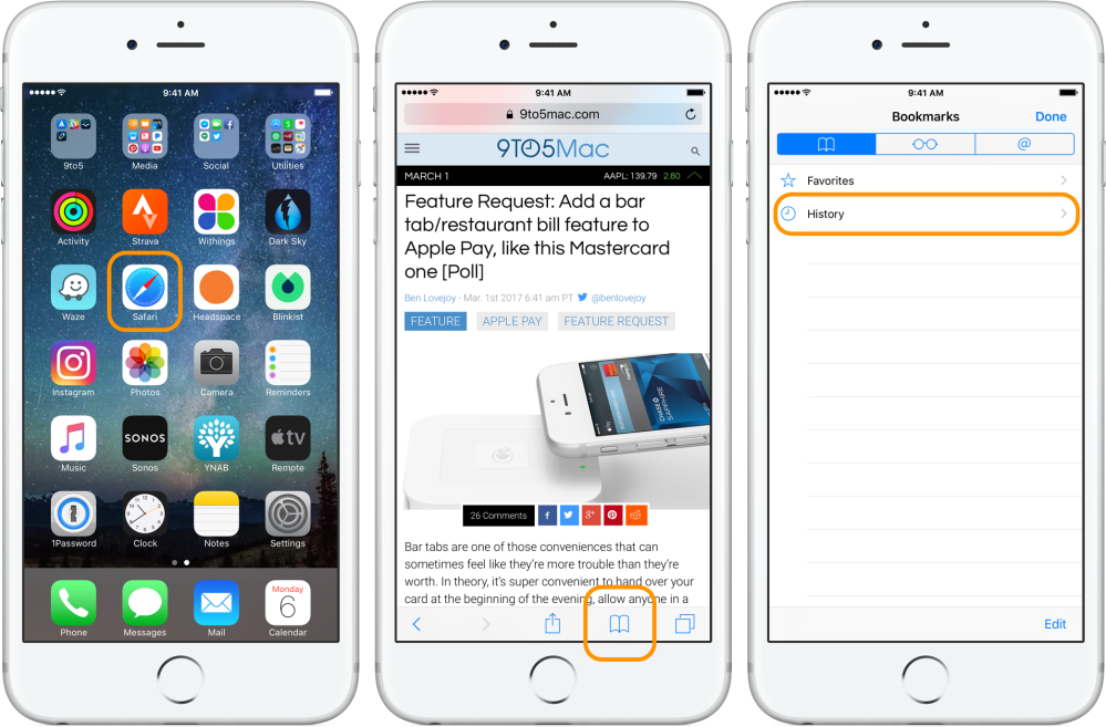 How to view and delete website history on iPhone and iPad - 9to5Mac