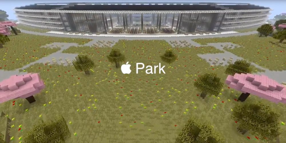 As We Wait For Apple To Finish The Real Thing Watch A Minecraft Tour Of Apple Park Now Video 9to5mac