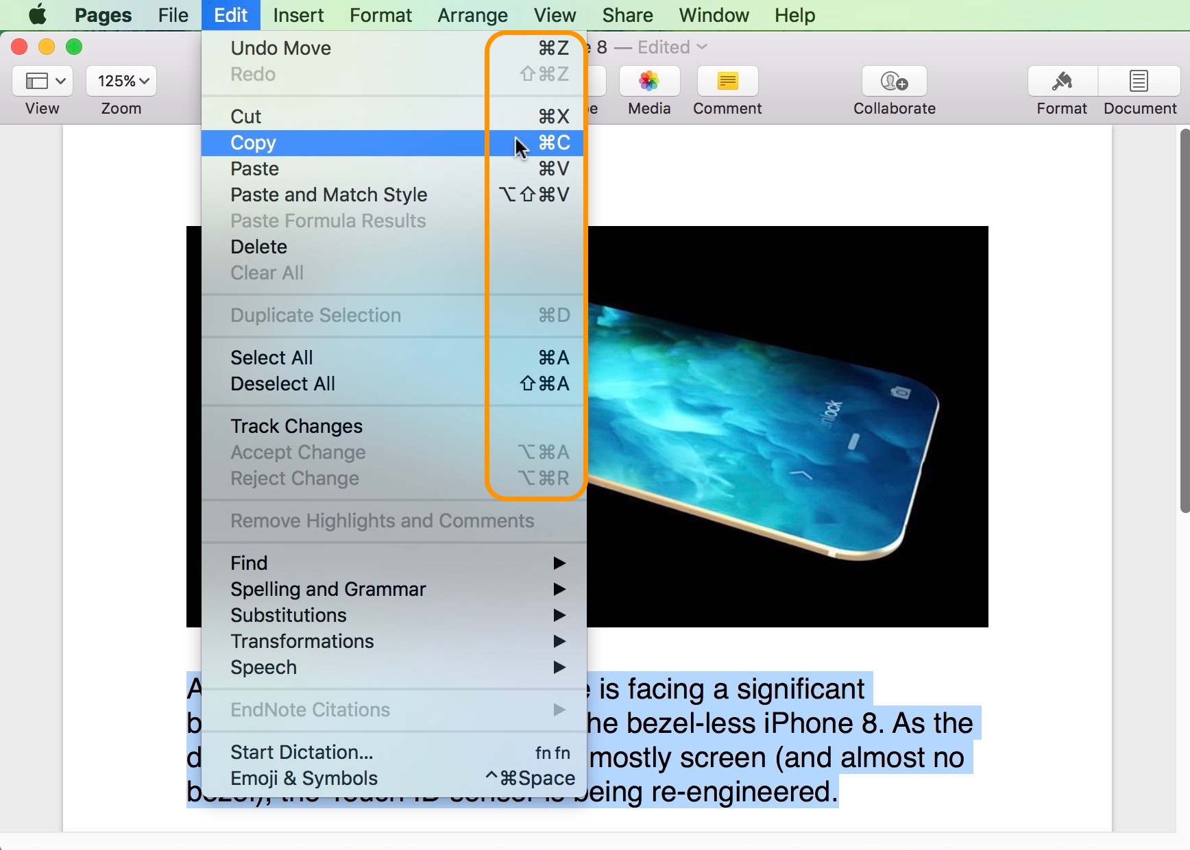 Shortcut For Copy Paste On Mac