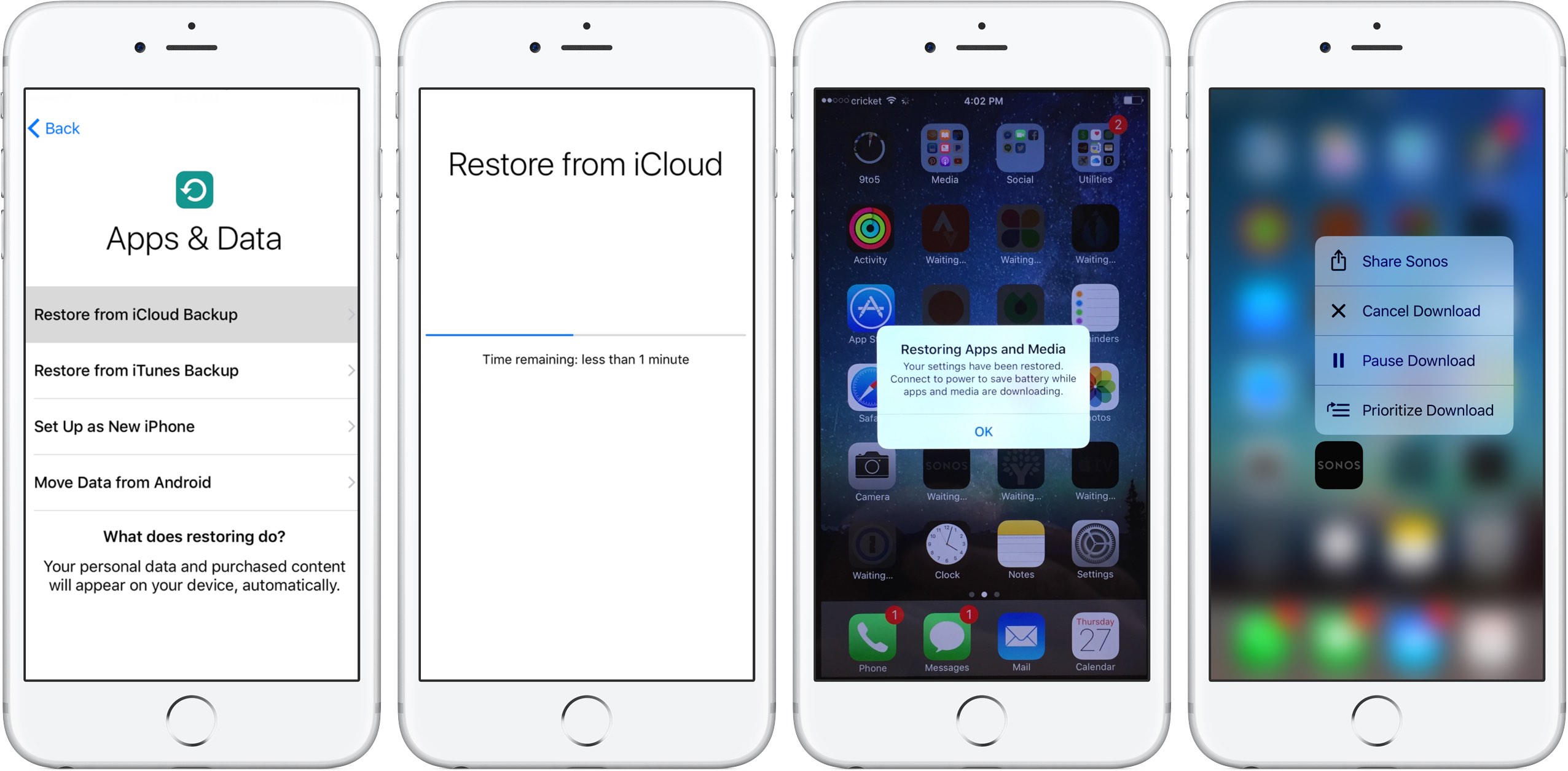 Why Is My Iphone Restoring From Icloud