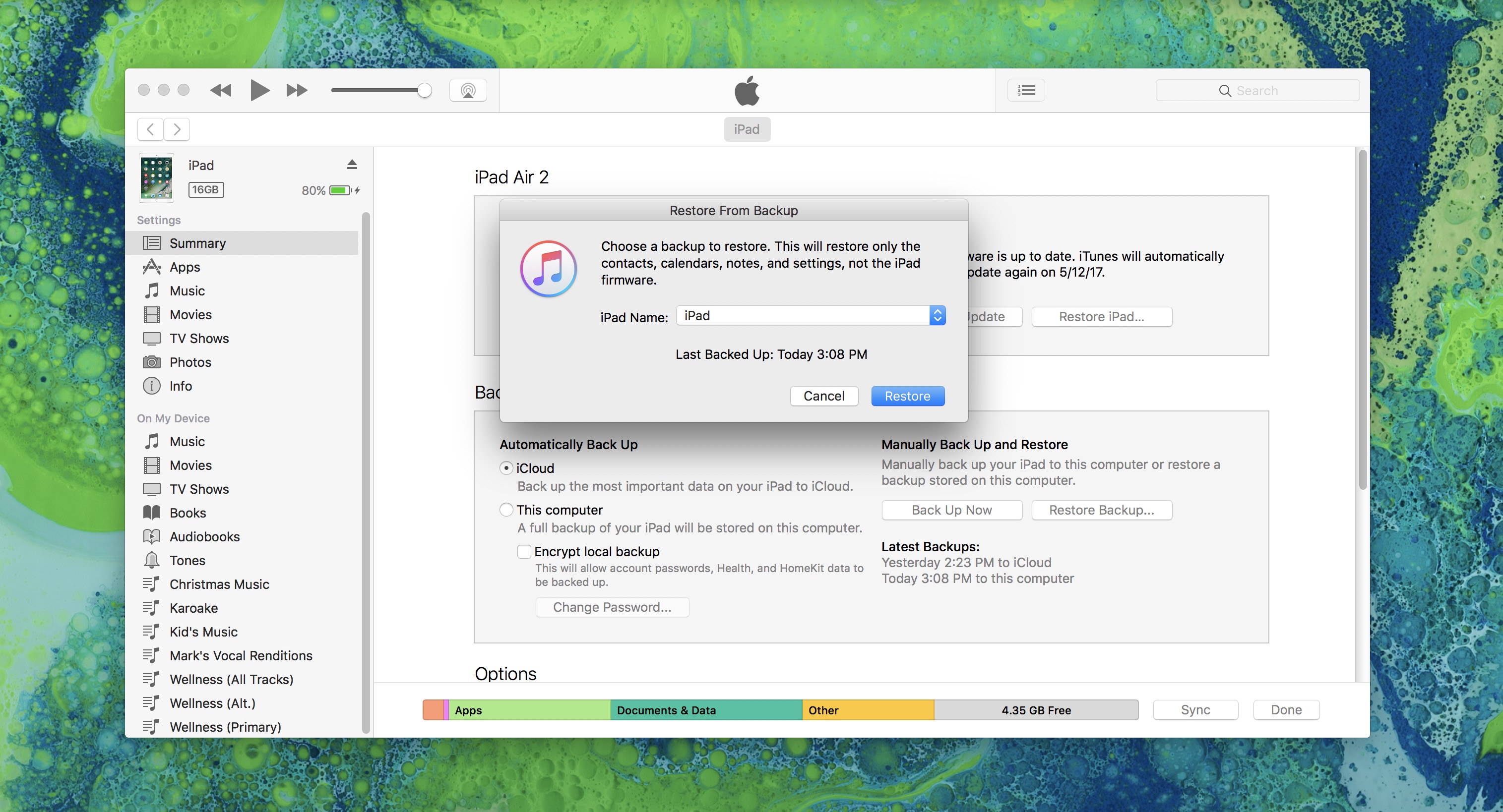 How to restore iPad from iTunes Backup 9to5Mac