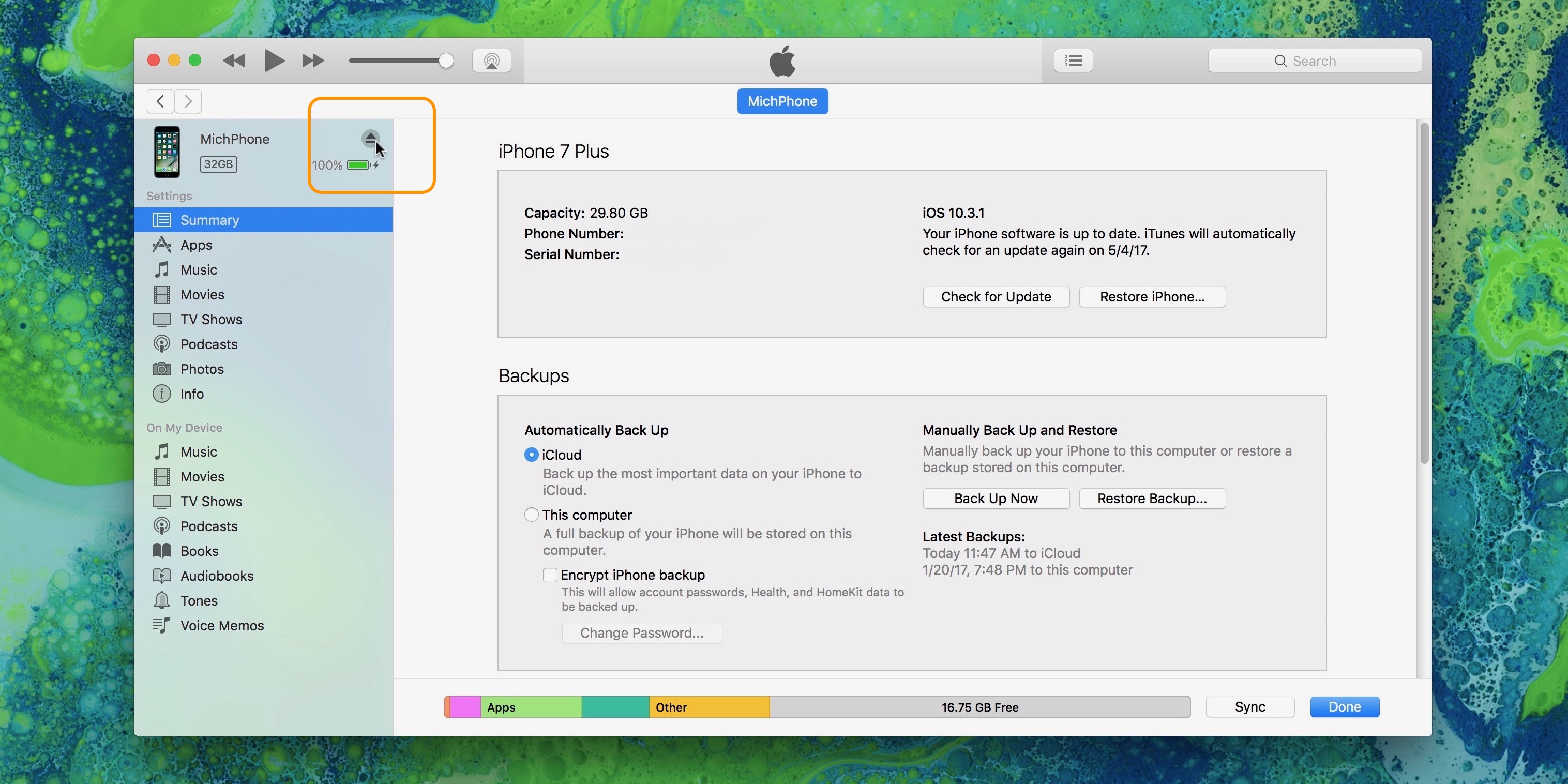 Cara Mengembalikan iPhone dari iTunes Backup