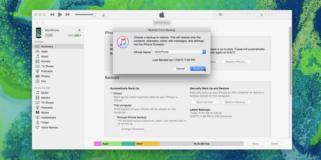 How to restore iPhone from iTunes Backup - 9to5Mac