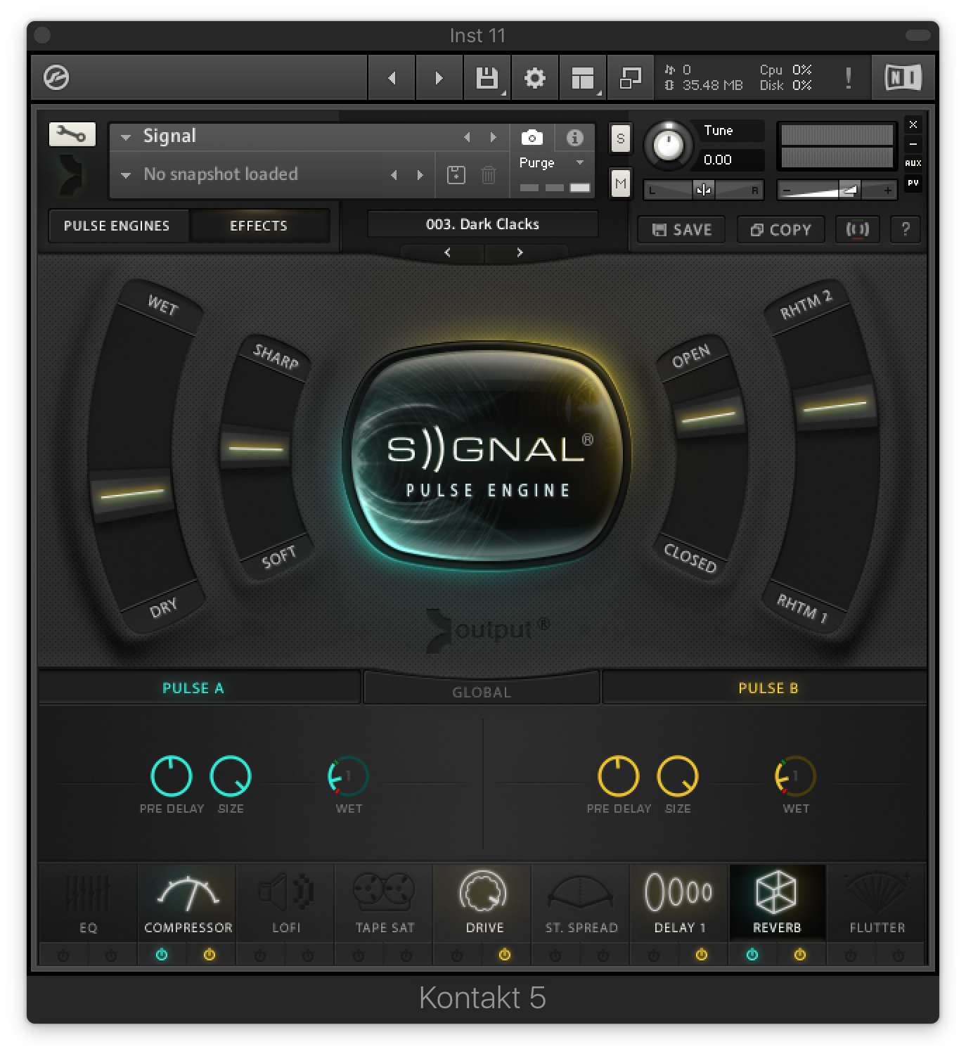 Logic Pros Taking a closer look at Output's Signal pulse engine synth