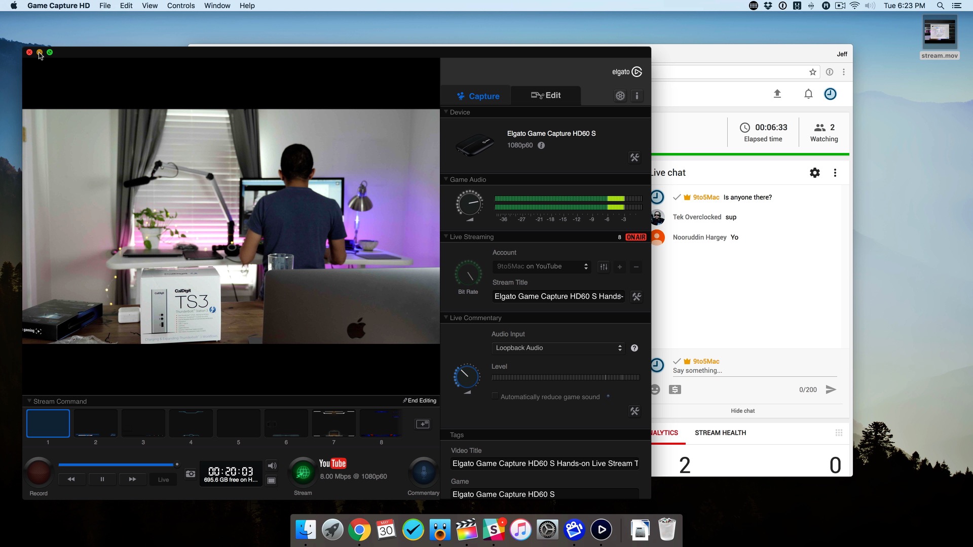 capture a youtube video on a mac for free