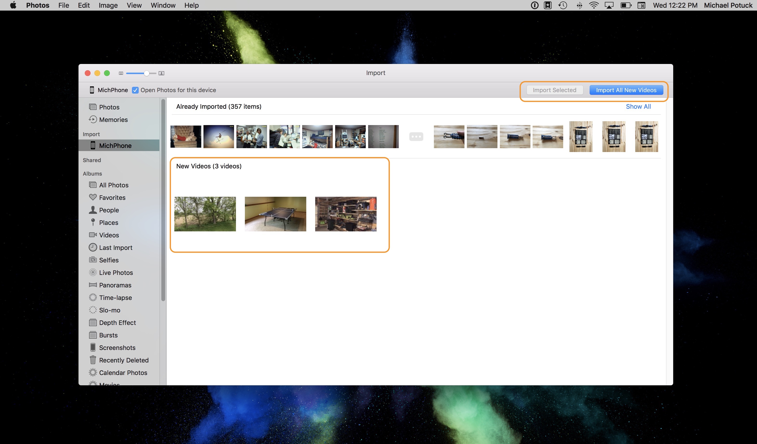 program for transferring videos from your iphone to mac