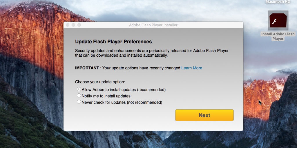 does osx sierra come with flash player