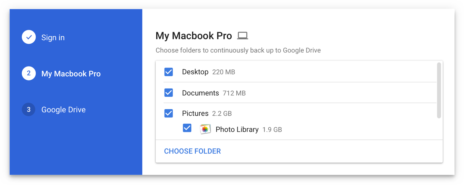 google uploader for mac