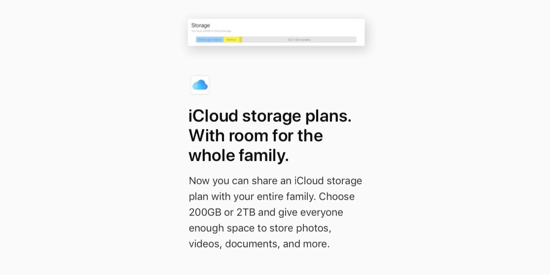 icloud storage plans price