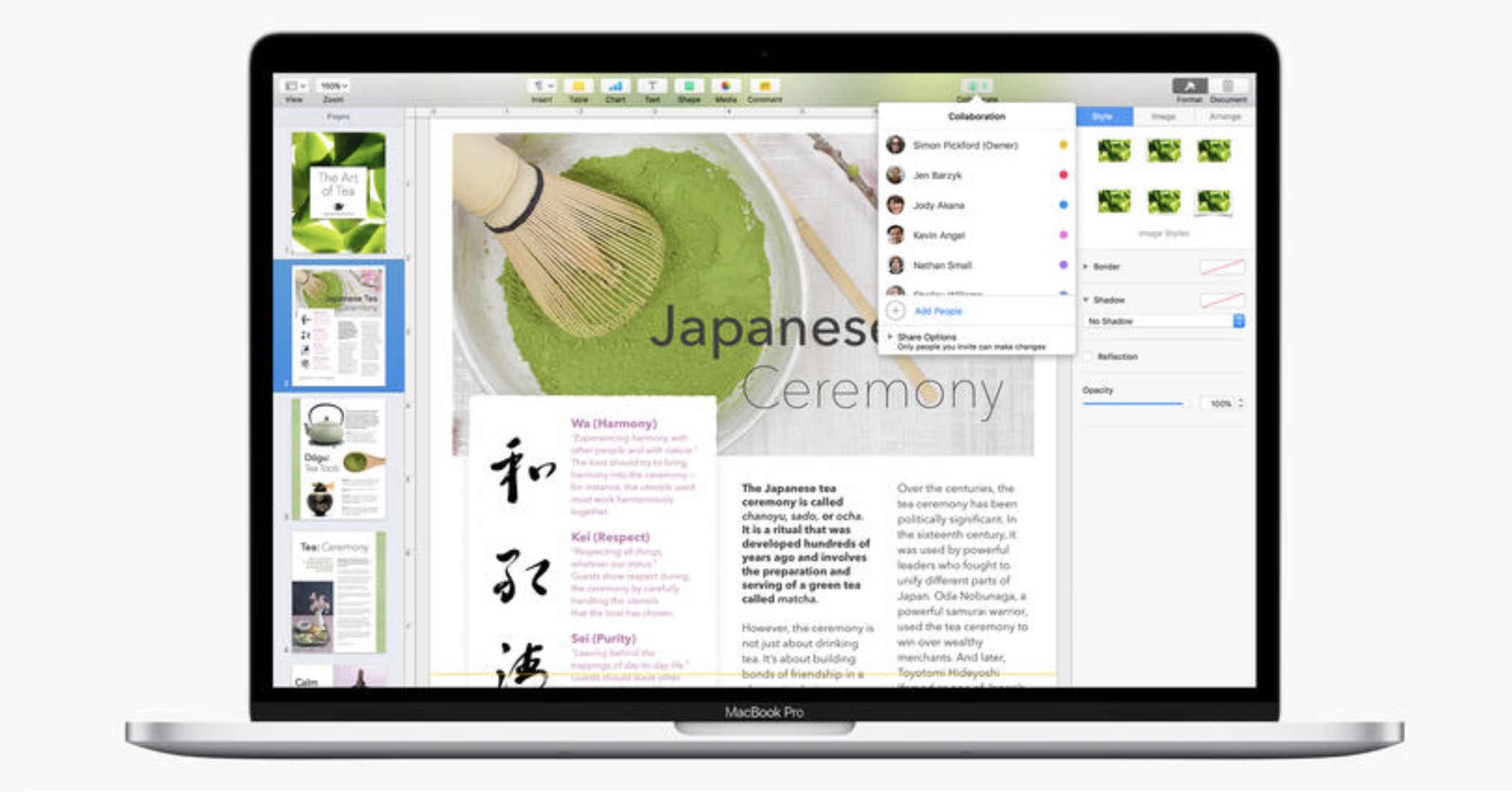 Apple updates iWork apps for Mac with new shape library, auto