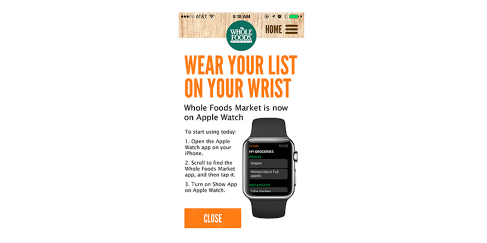 Watchos Apps Continue To Disappear As Whole Foods Says Nighty Nighty To Apple Watch Support 9to5mac