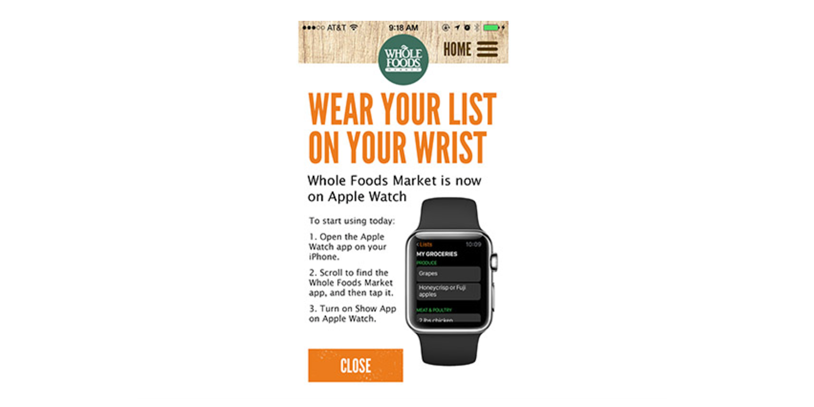 watchOS apps continue to disappear as Whole Foods says ‘nighty nighty