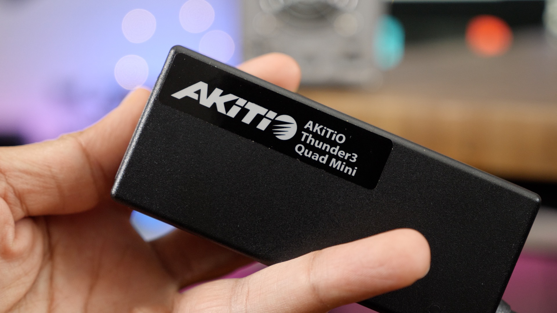 Hands-on: Akitio's portable 4-Bay Thunderbolt 3 external storage