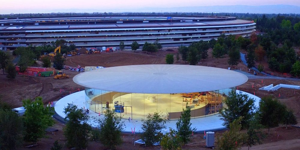 A Look Inside The Underground Steve Jobs Theater Ahead Of - 