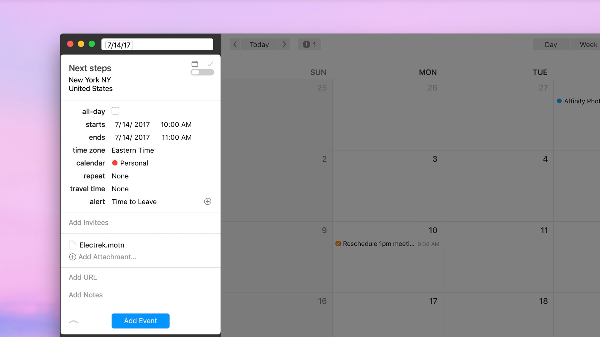 will there be calendar 5 readdle for mac