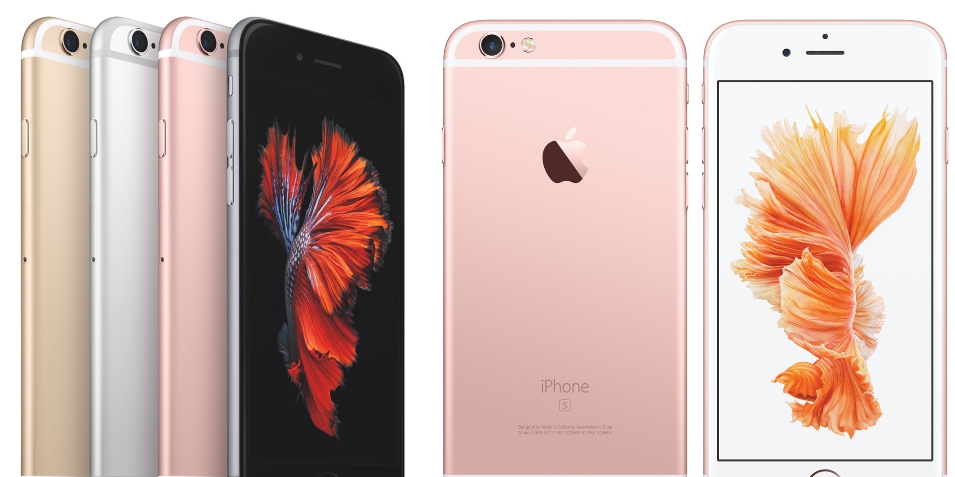Apple iphone 6s цвета