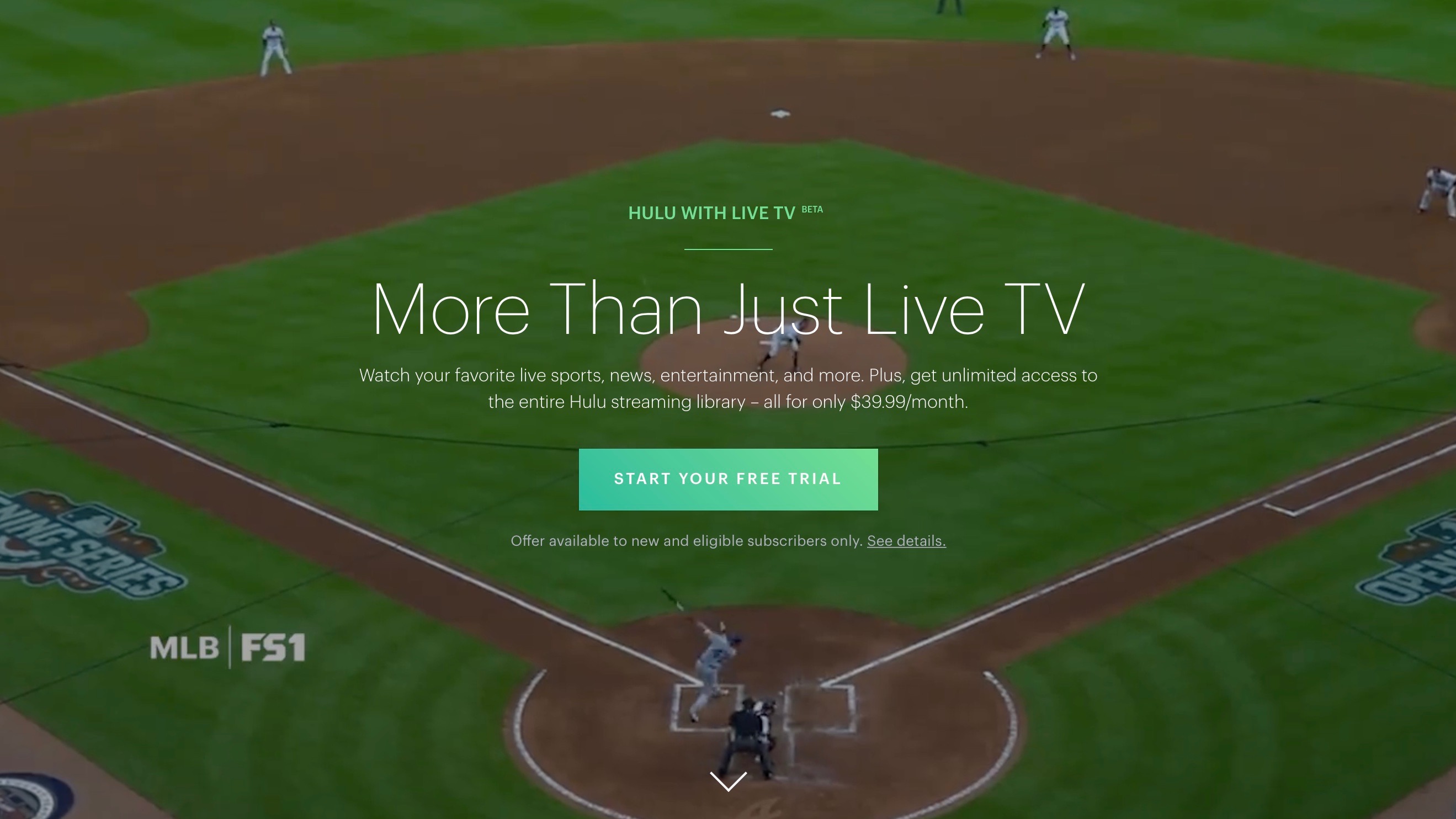 Hulu launches beta version of live TV for Mac and PC browsers