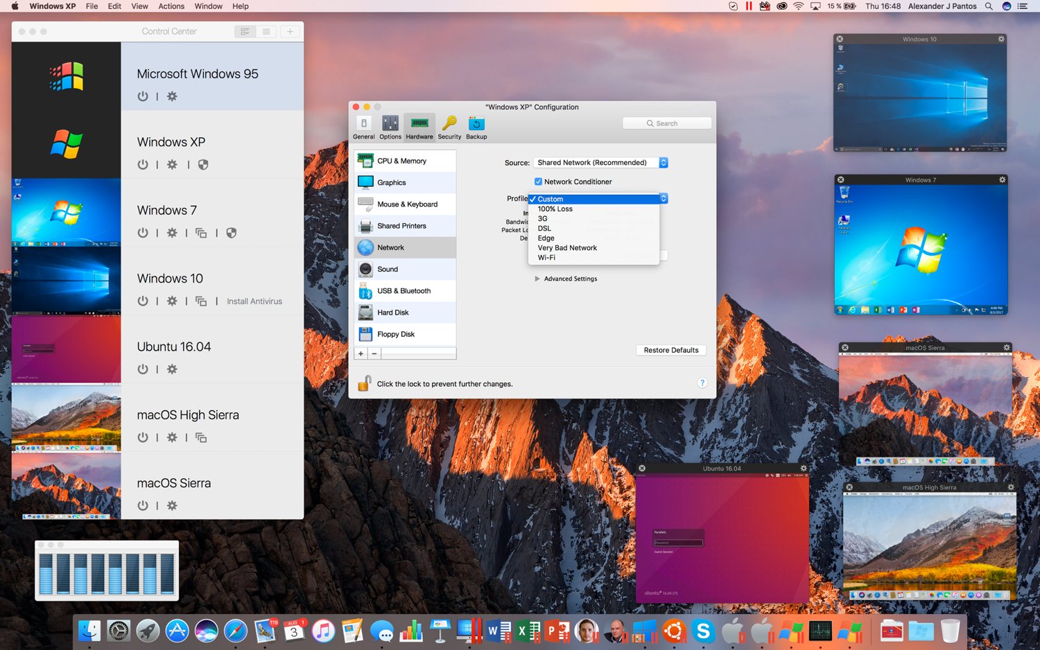 mac style bar for windows