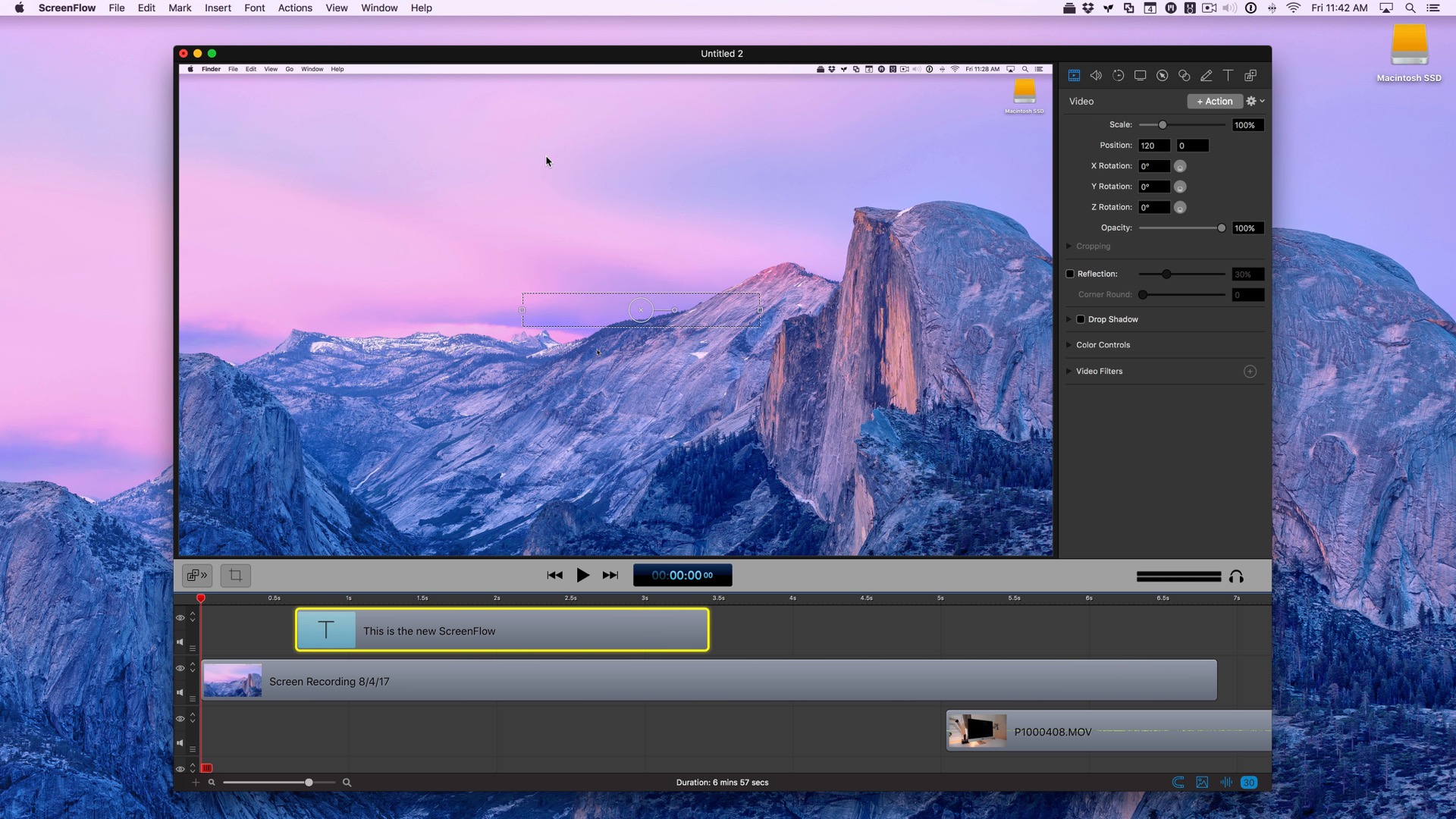 action﻿ recording software for mac