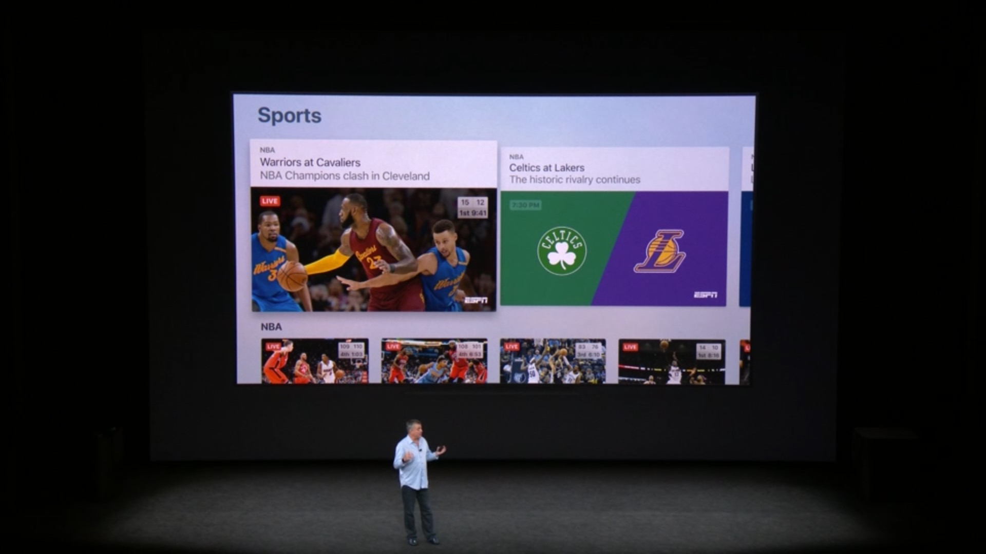 Apple looking for sports editor to curate TV app’s new live sports