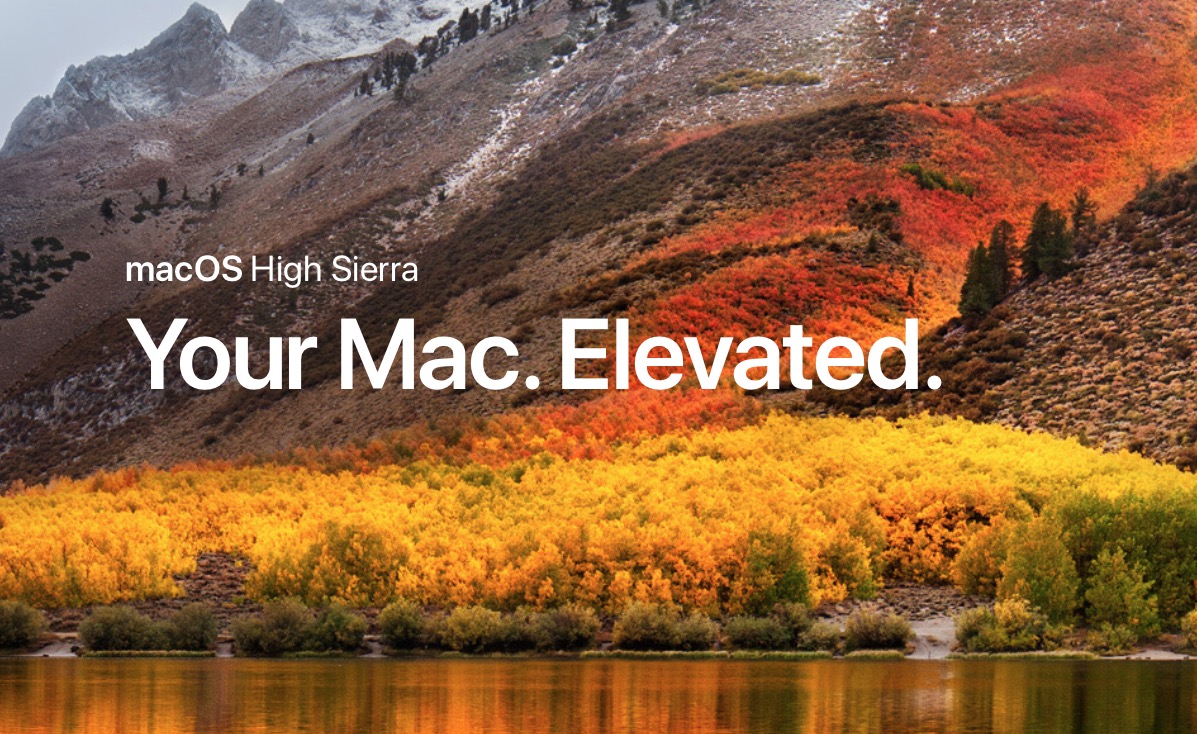 macos high sierra latest release