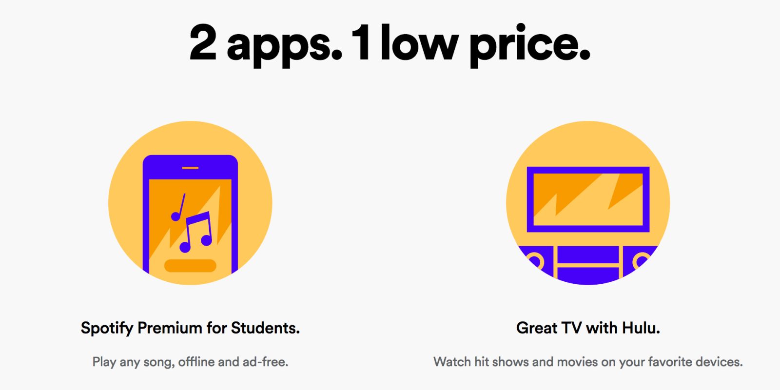 Spotify and Hulu now offer an incredible $5 bundle for students - 9to5Mac