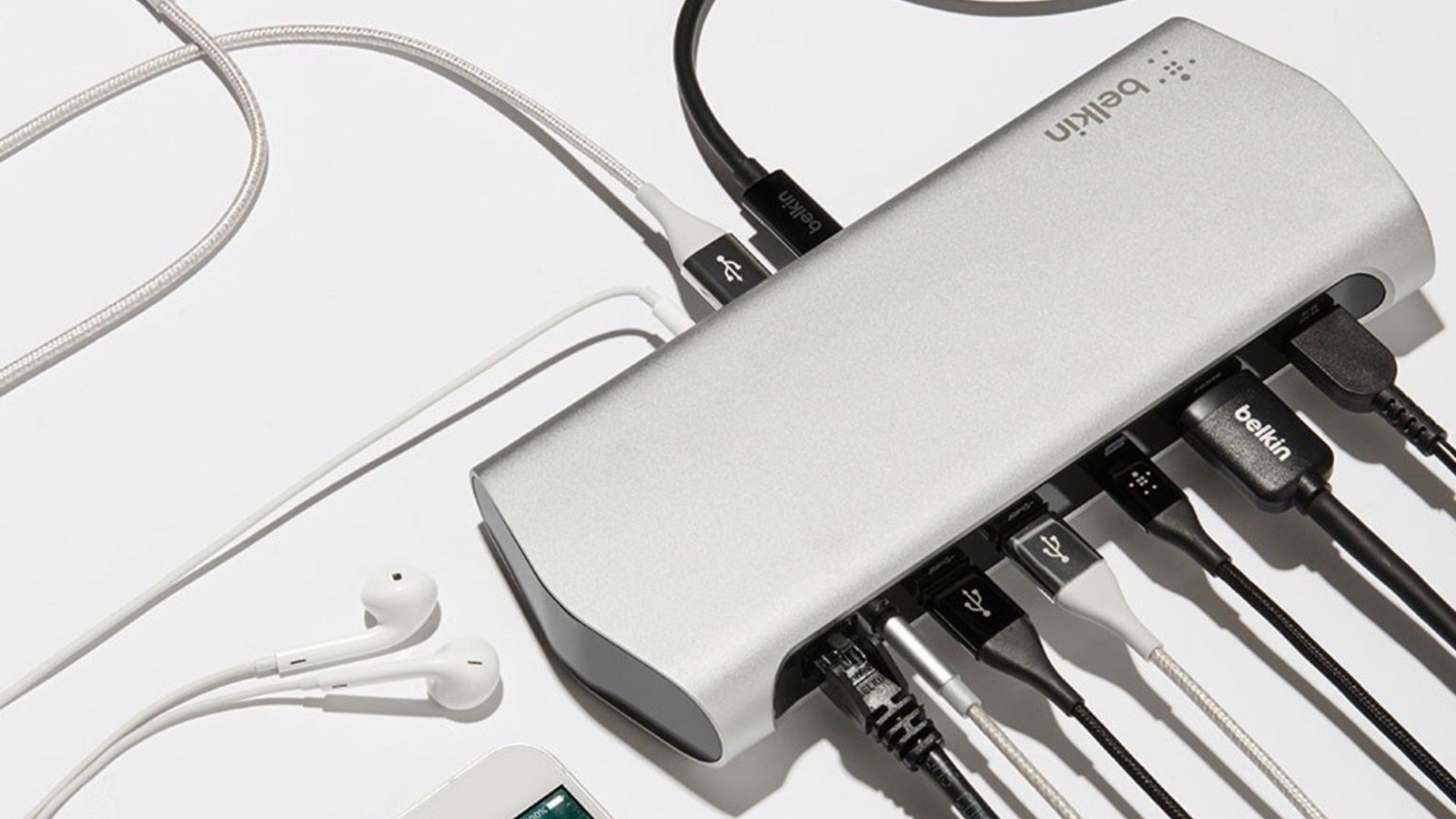 belkin usb-c to ethernet only gets local address