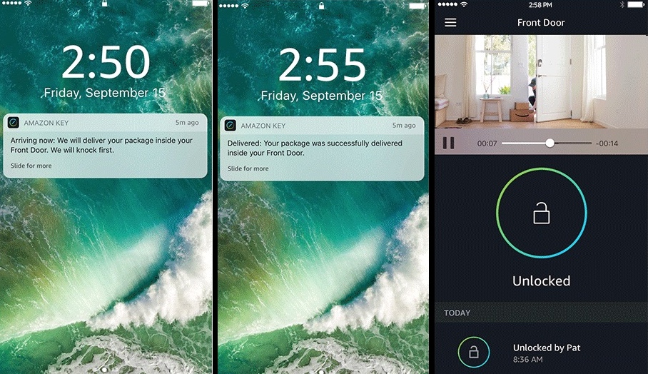 Amazon launches smart lock and security cam system to take inhome