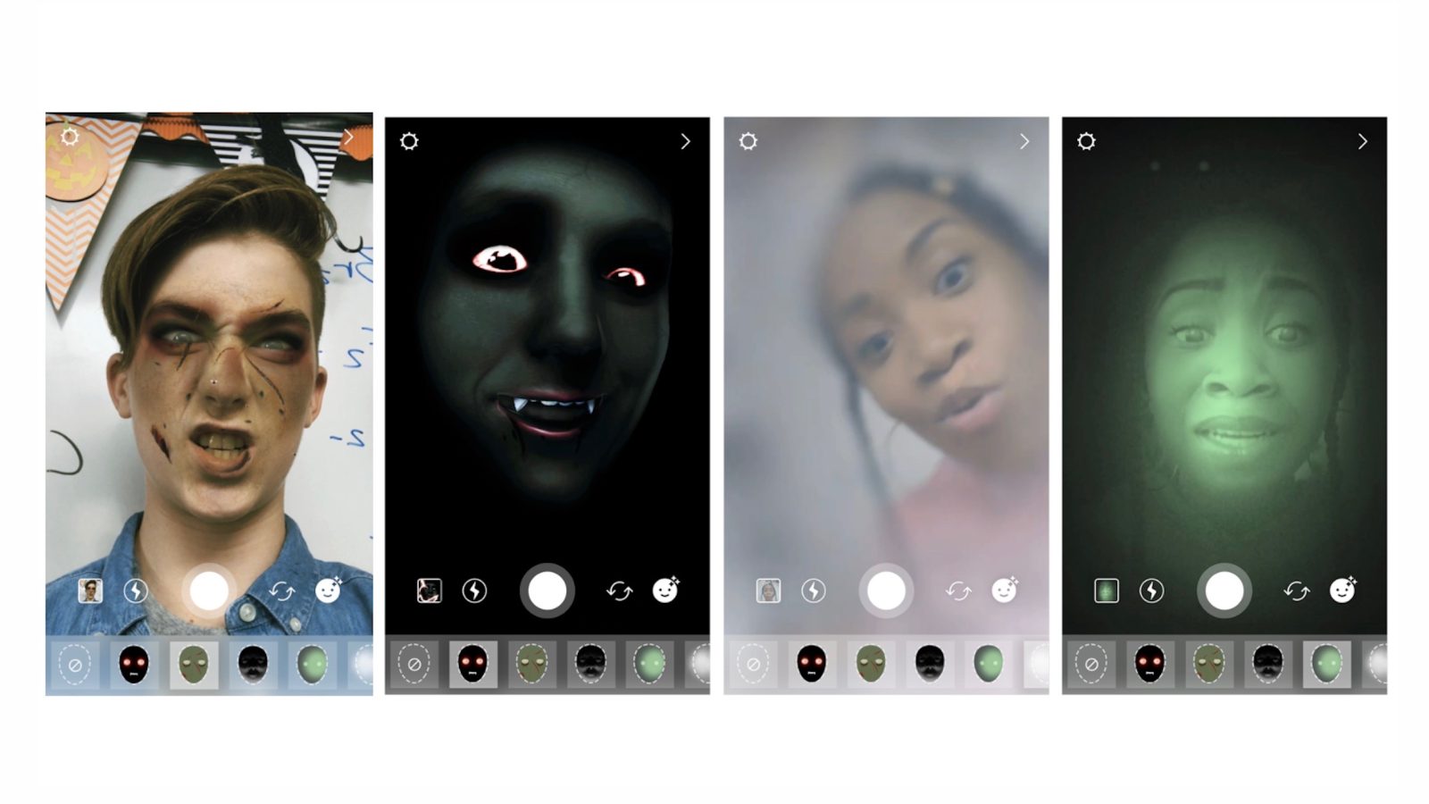 Instagram  releases Halloween themed face filters  and 